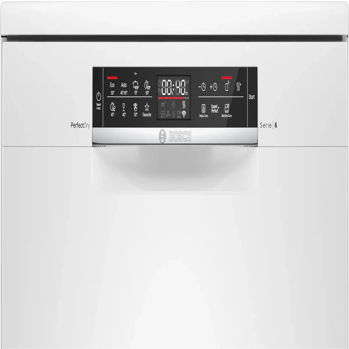 Bosch free-standing dishwasher Series 6 | 60 cm| White Model: SMS6ZCW42E