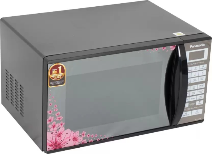 Panasonic 27 L Convection Microwave Oven (NN-CT64MBFDG, Black Mirror)