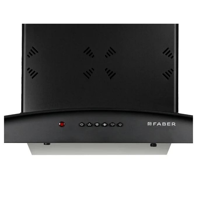 Faber Hood Ace Pro 3D HC PB FL BK 60 Wall Mount Black Chimney
