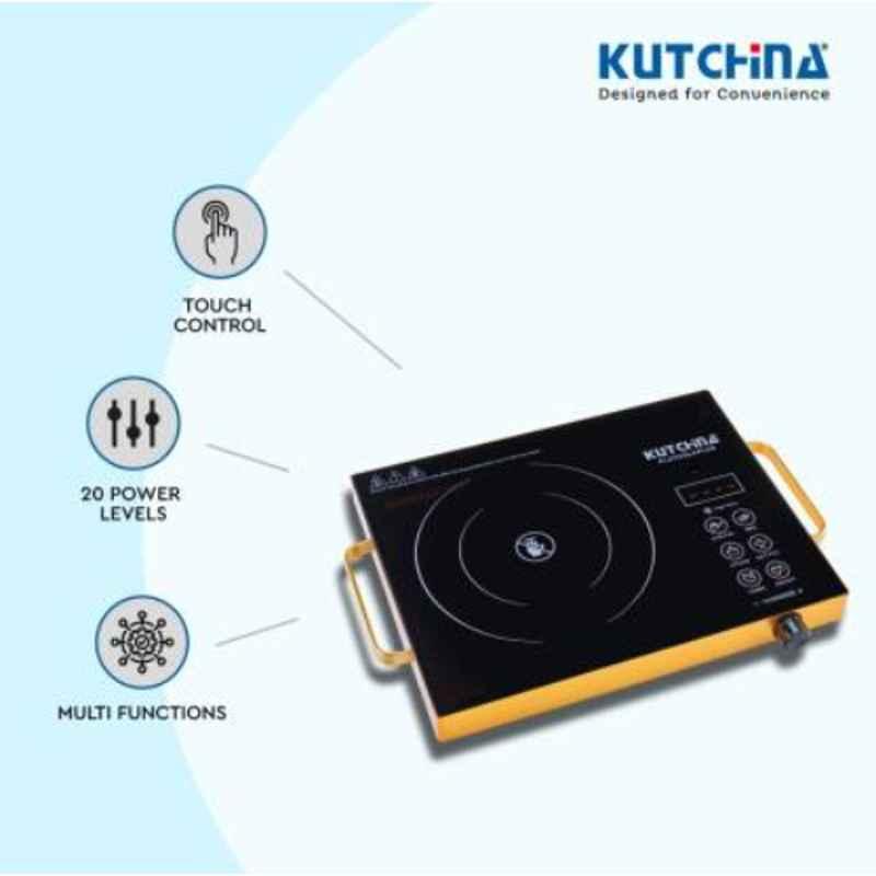 Kutchina Pluto DLX Plus 2000W Black Infrared Induction