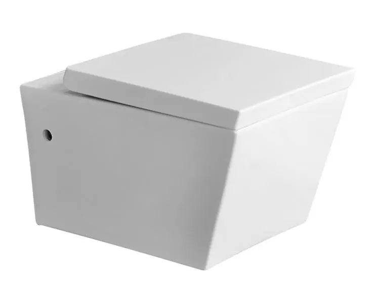 Cera A1044104 Senator Aesthetic Edge Rimless Wall Hung EWC Toilet Seat- 555x360x390 mm