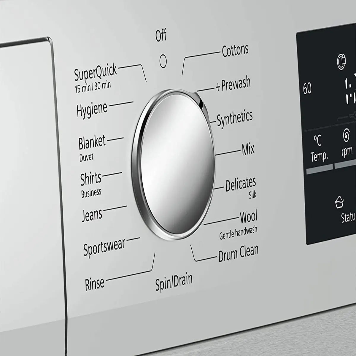 Siemens iQ500 washing machine, front loader 8 kg 1400 rpm WM14T469IN