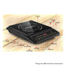 KUTCHINA Venus 1400 Watts Induction Cooktop with 8 Different Temperature Controls