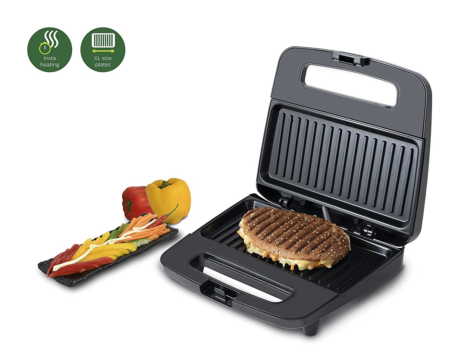 Philips Panini Sandwich Maker XL Sized HD2289/00