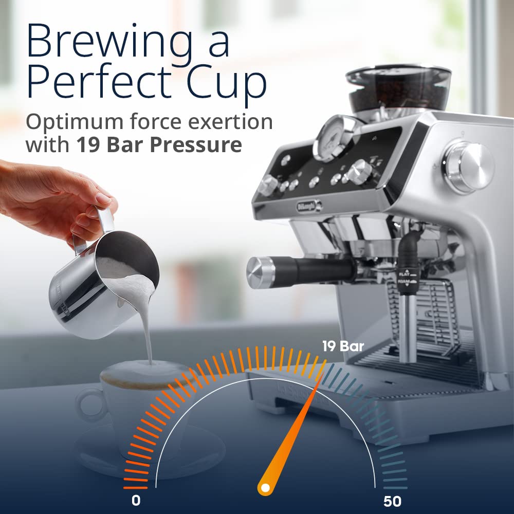 DELONGHI EC9335 Pump Espresso Coffee Maker (Silver)
