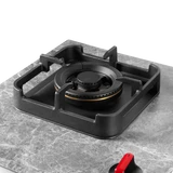 MARMOR 823-3 Full Brass Built-in Hob: High Efficiency Burners
