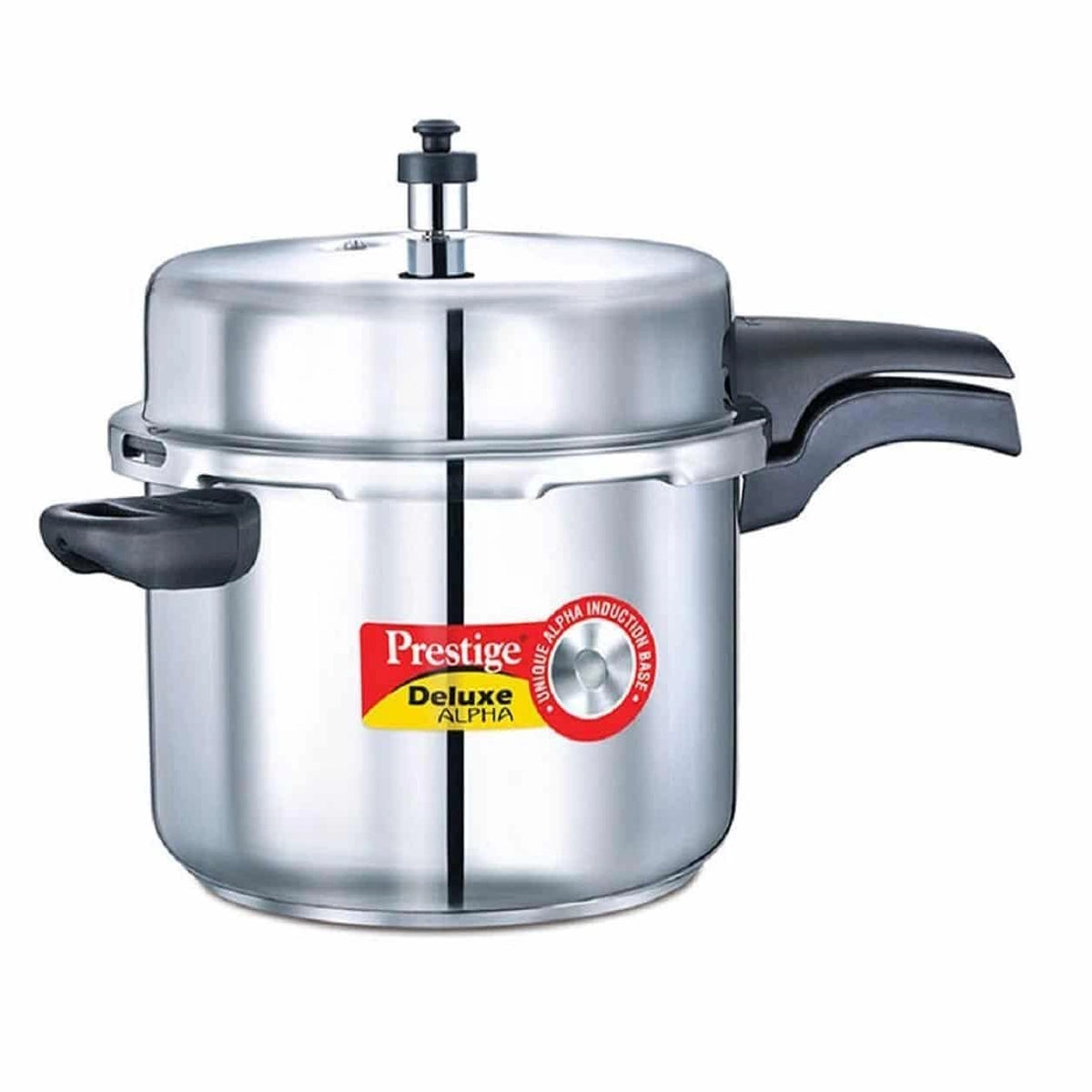 Prestige Svachh Deluxe Alpha 8 Litre Stainless Steel Pressure Cooker