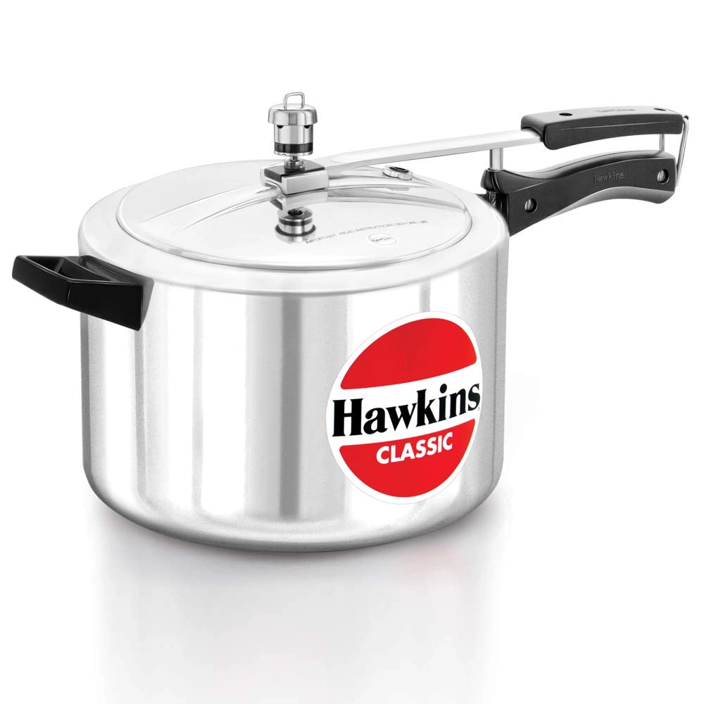 Hawkins Pressure Cooker Classic (Silver) - 8 Ltr (W)