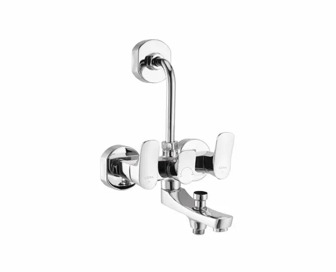 Cera F1012403 Perla Wall Mixer Silver Colour