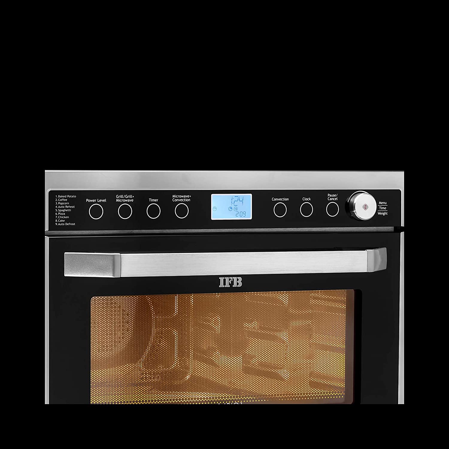 IFB 34BIC1 34 L வெப்பச்சலன மைக்ரோவேவ் ஓவன் (மெட்டாலிக் சில்வர்) உள்ளமைக்கப்பட்டுள்ளது 
