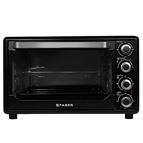 Faber FOTG BK 45 Liter (OVEN TOASTER GRILLER FOTG 45L,) Black, Medium