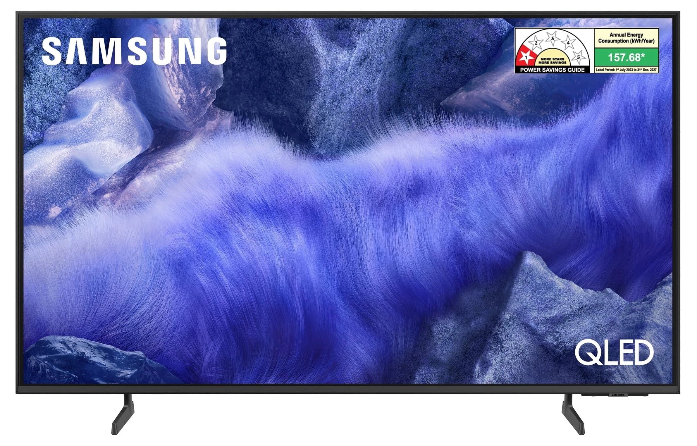 Samsung 108 cm (43 inches) Vision AI 4K Ultra HD Smart QLED TV QA43QEF1AULXL