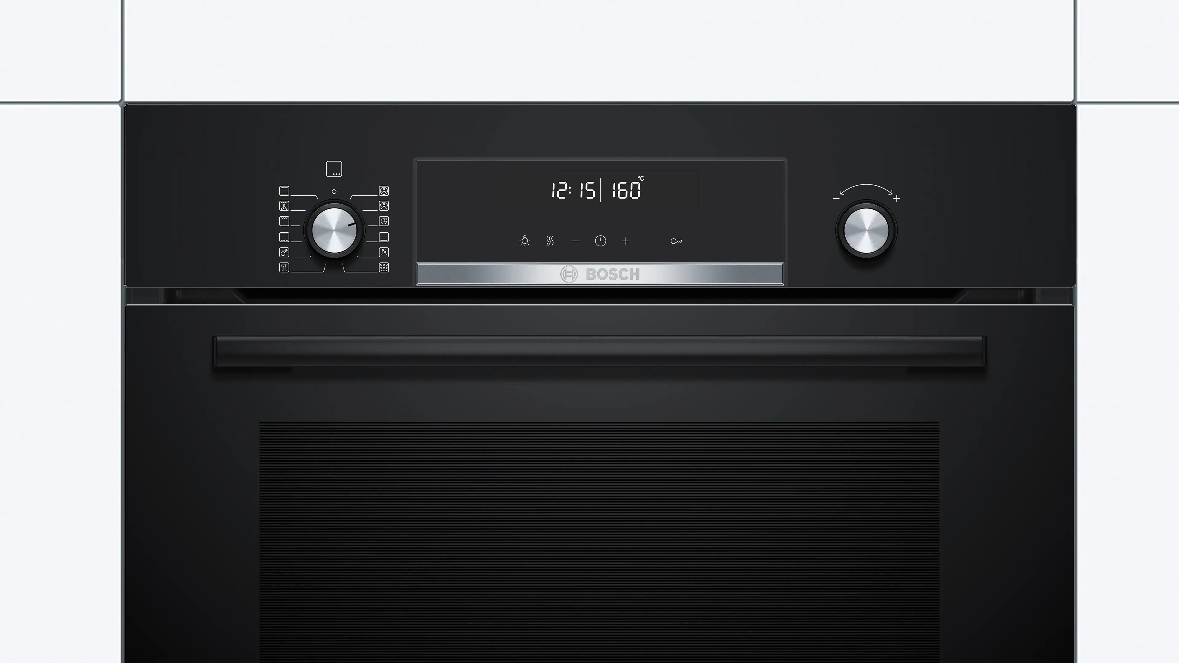 Bosch HBJ577EB0I Series 6 Built-in Oven + BEL554MB0I Built-in Microwave Combo