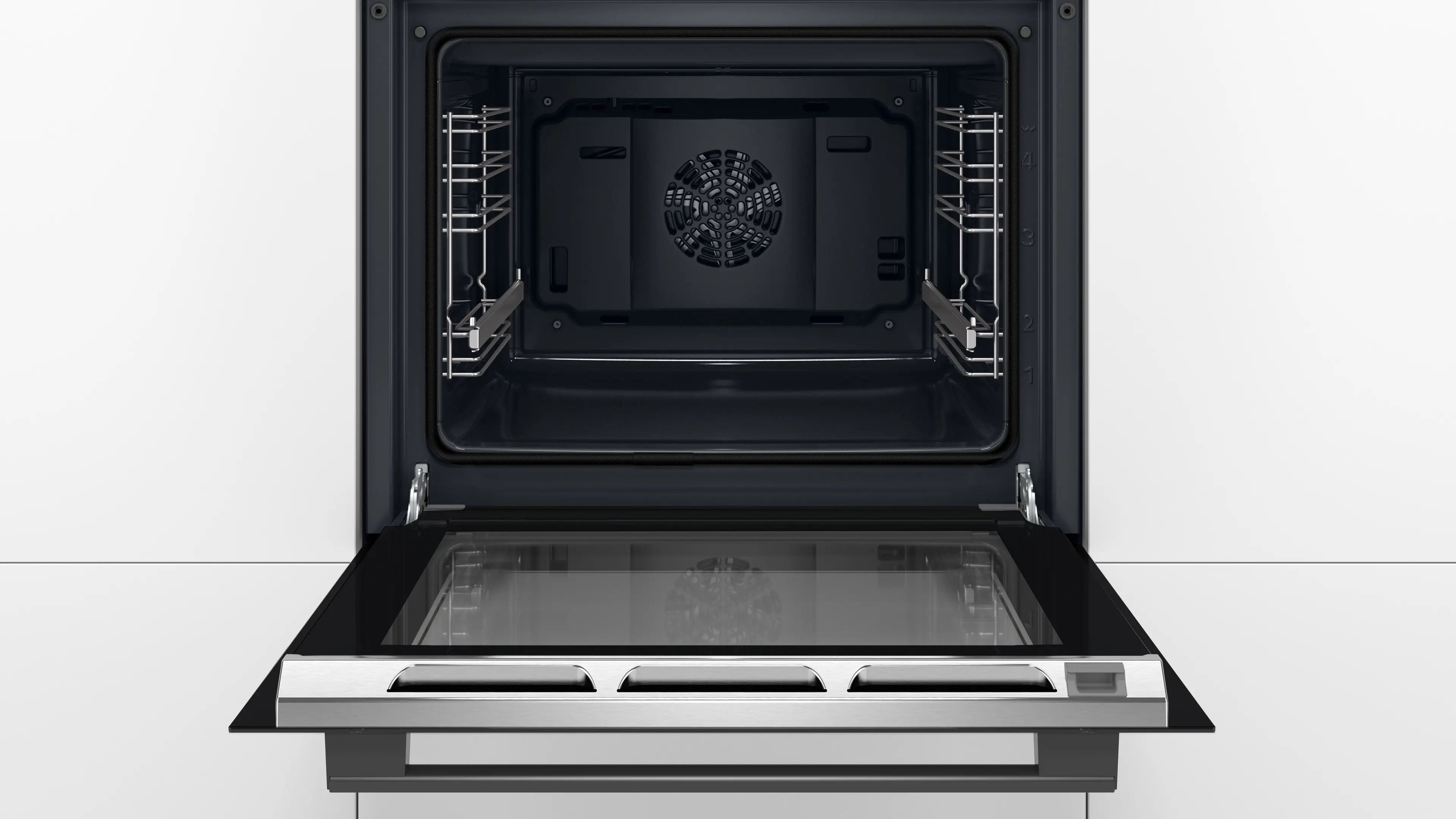 Bosch HBJ577EB0I Series 6 Built-in Oven + BEL554MB0I Built-in Microwave Combo