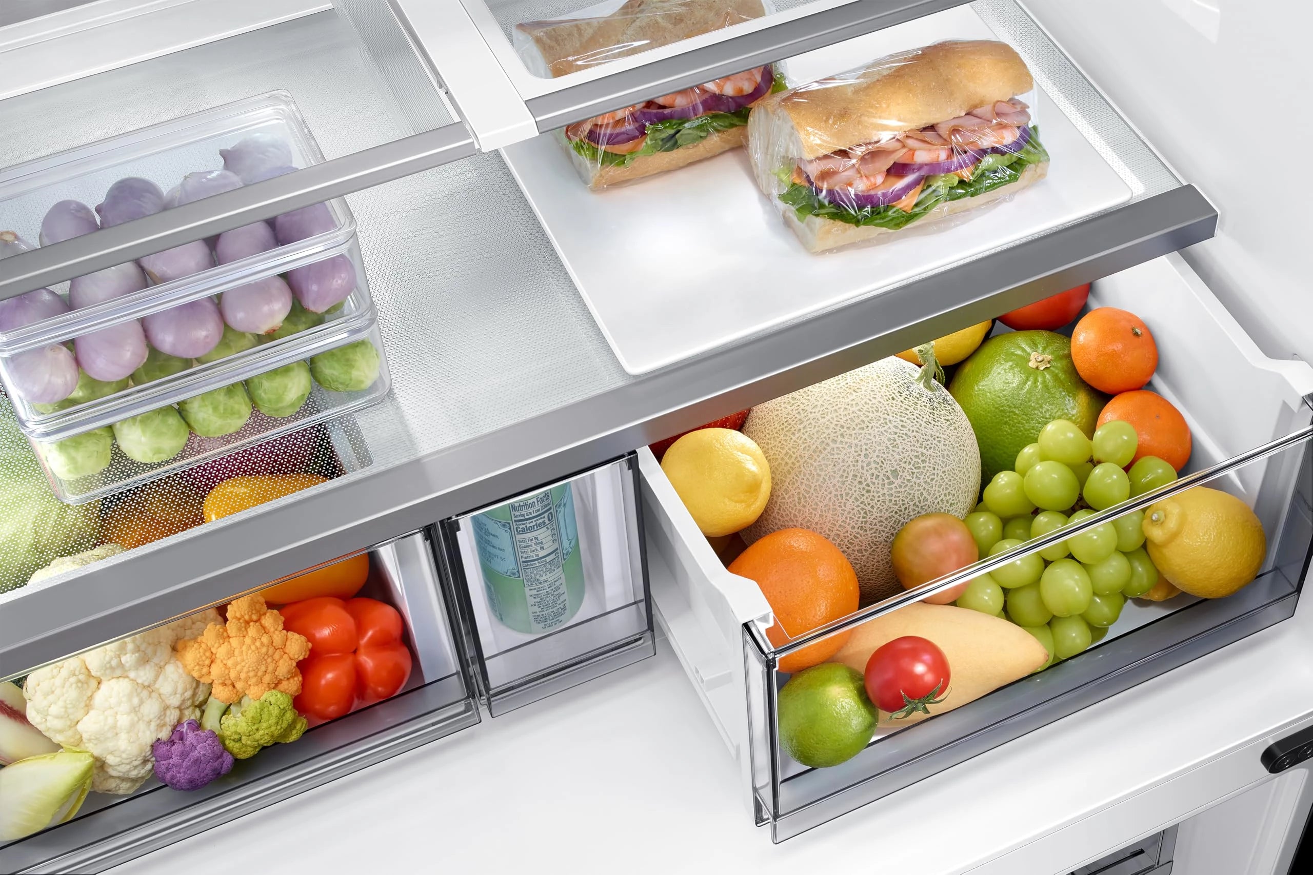 Samsung 650 L, Convertible, Digital Inverter, Frost Free, French Door Refrigerator (RF65DG90BDSGTL, Black, Black Caviar)
