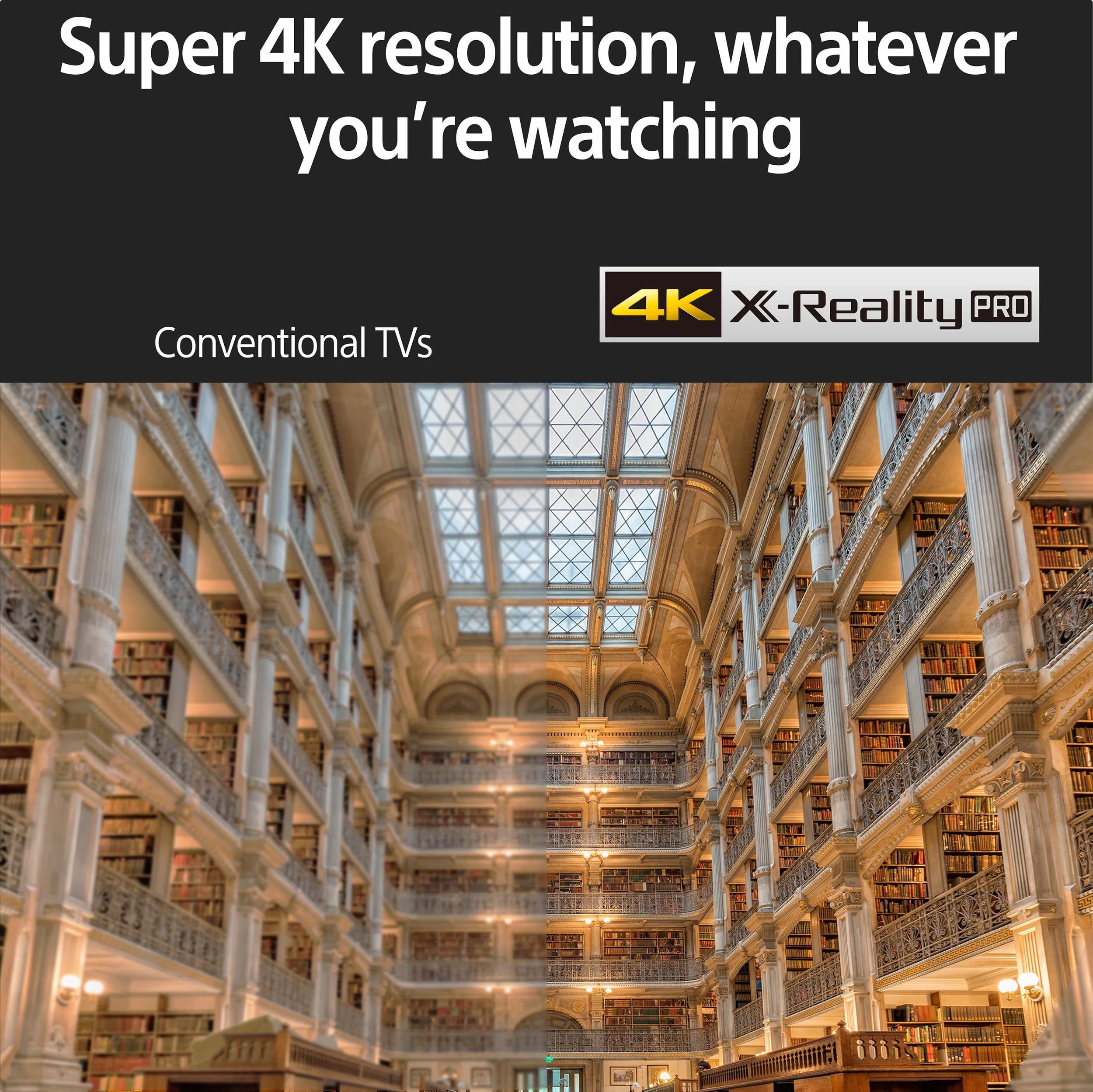 Sony Bravia 139 cm (55 inches) 4K Ultra HD Smart LED Google TV KD-55X75L (Black)
