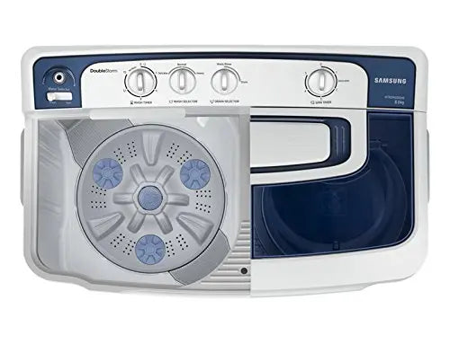 Samsung 8 kg Semi-Automatic Top Loading Washing Machine (WT80M4200HB/TL, Light Grey)