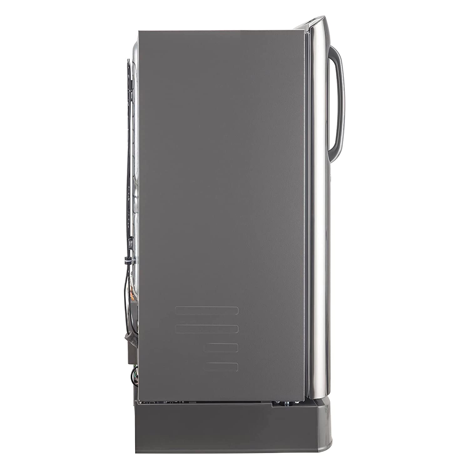 LG 185 L 3 Star Direct-Cool Single Door Refrigerator (GL-D201APZD, Shiny Steel, Base stand with Drawer, Gross Volume- 190 L)