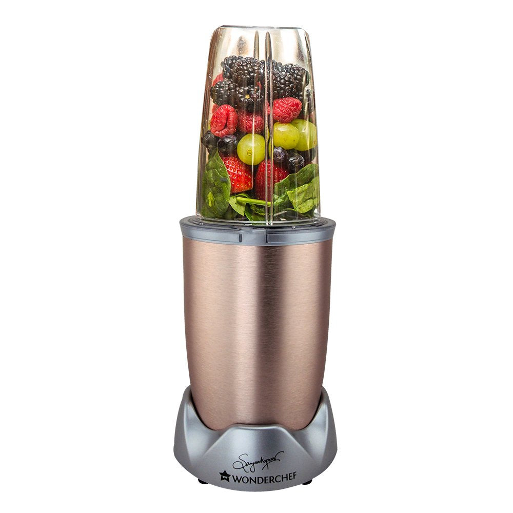 Wonderchef Nutri-Blend Pro 700W Mixer Grinder (Copper) - Nutrient-Packed Blending for Healthy Creations