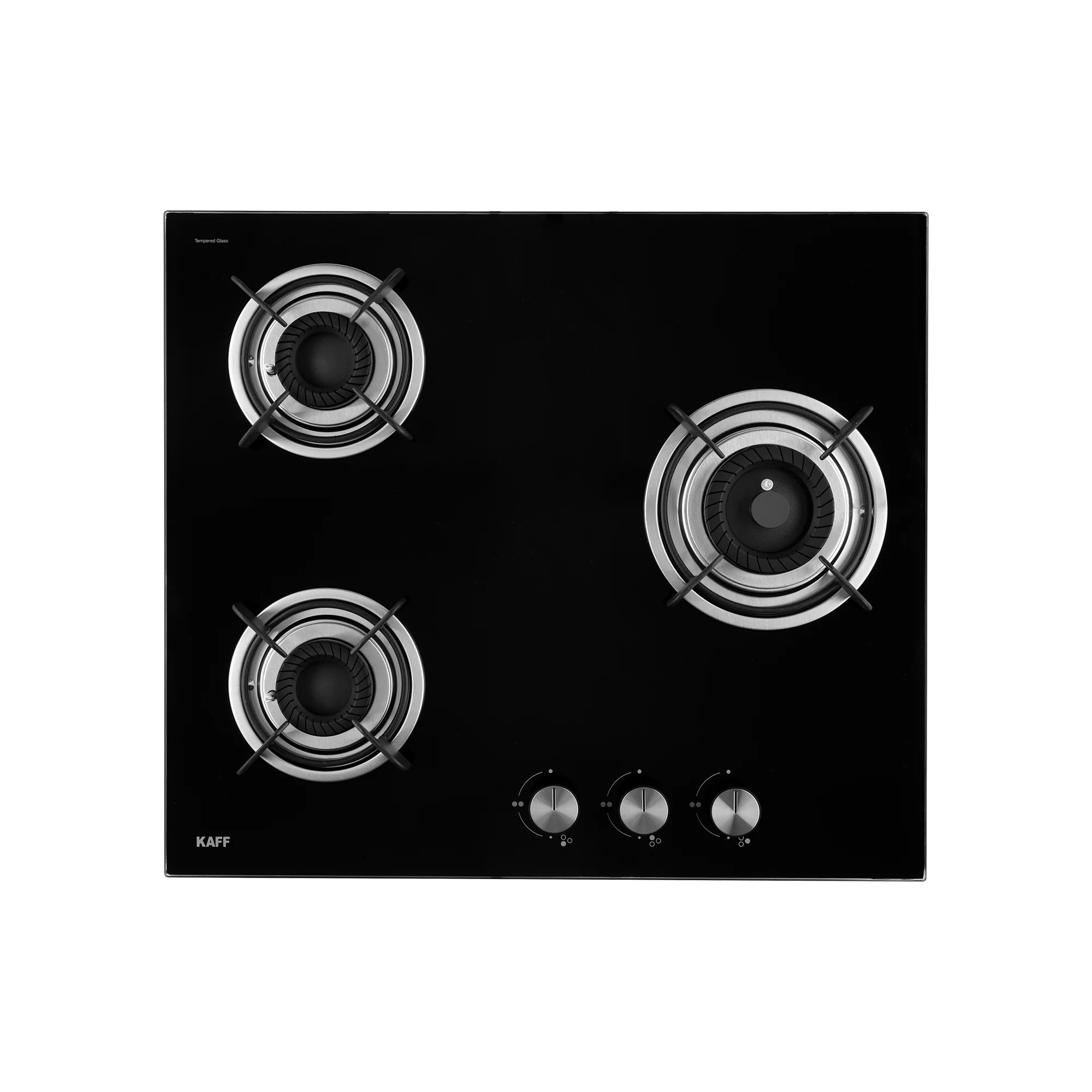 Kaff CRH 603 Built-in 3 Burner Hob: Tornado Style Burners