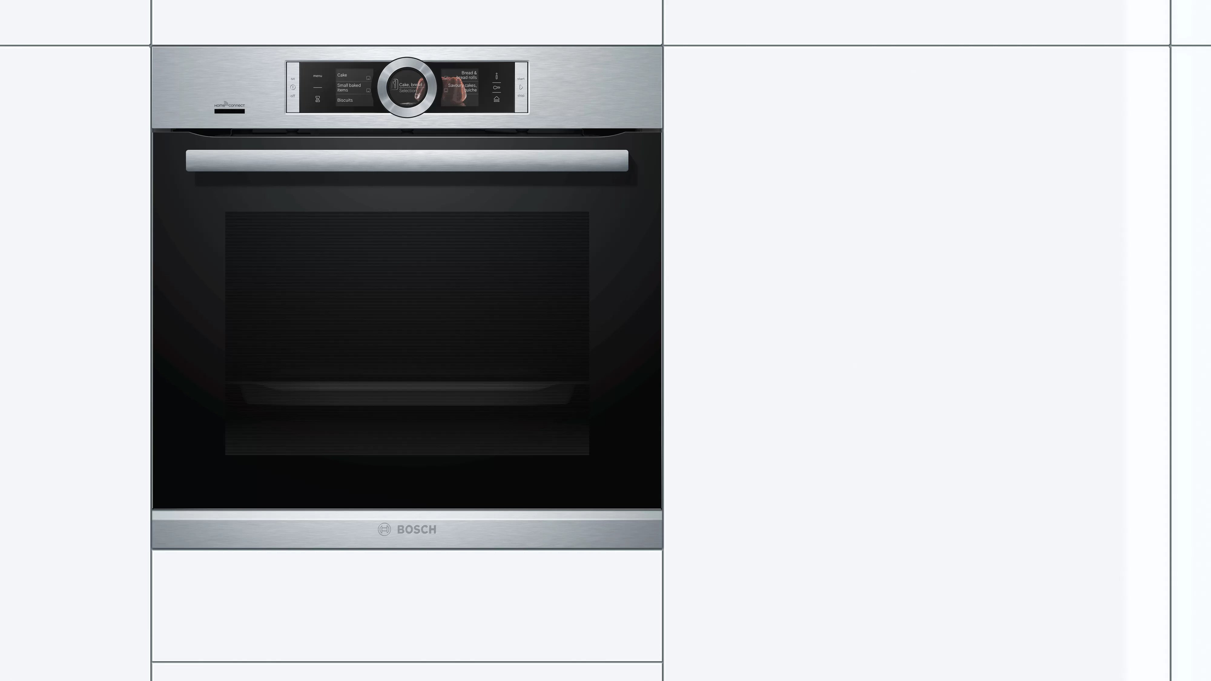 Bosch HRG6769S6 Series 8 Built-in oven with added steam function 60 x 60 cm Stainless steel