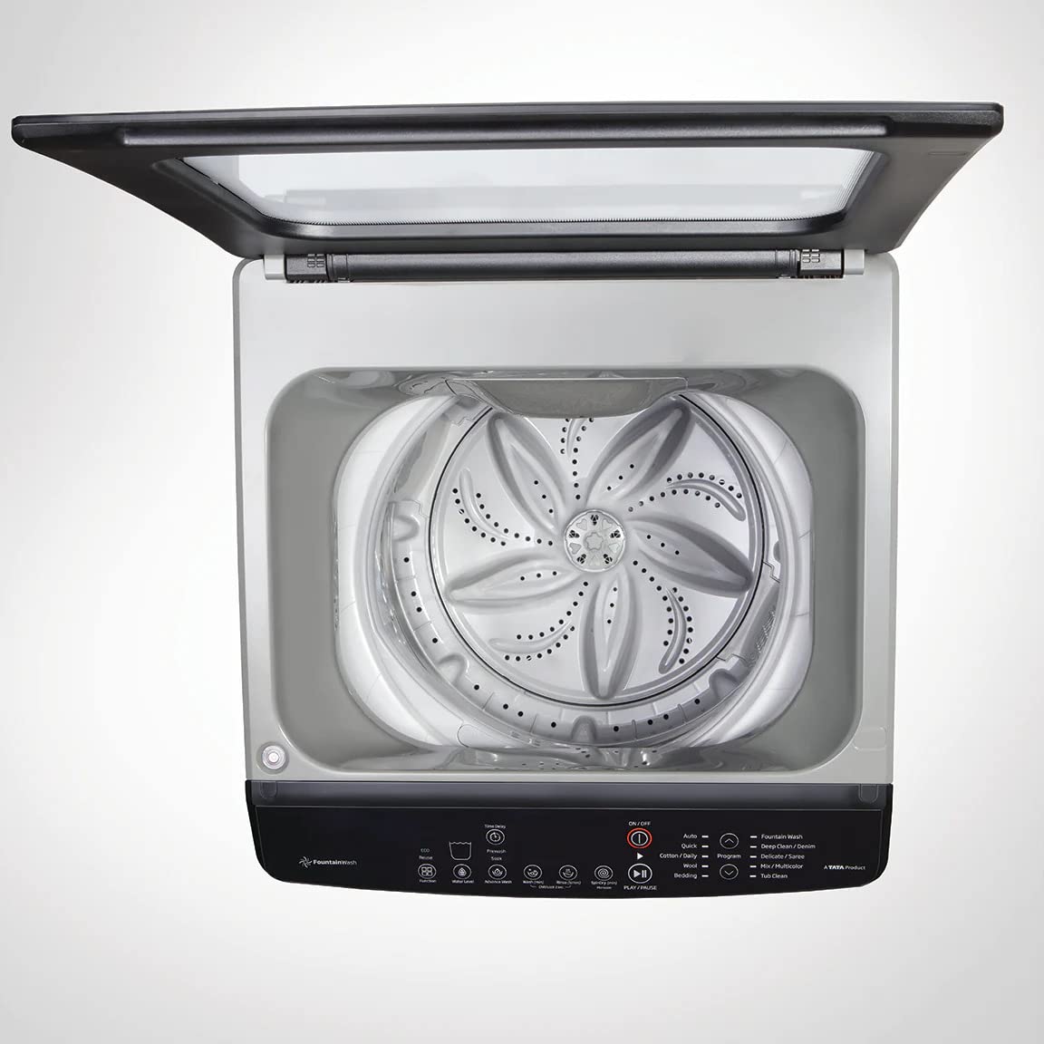 Voltas Beko 8 Kg 5 Star Top Load Fully Automatic Washing Machine (Grey,) WTL8011AU
