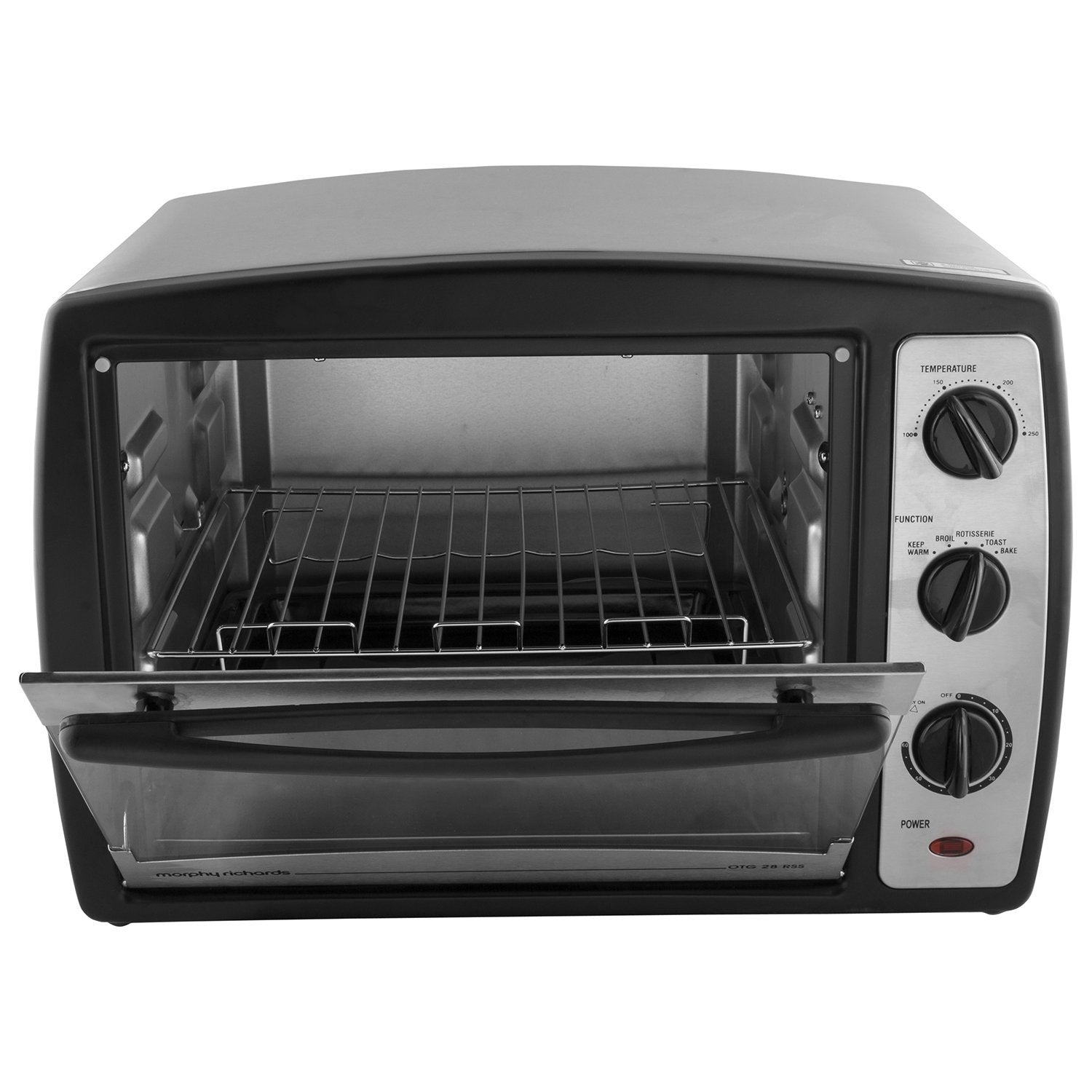 Morphy Richards 28 Rss 28 Liters Oven Toaster Grill , Black, 1600 Watts