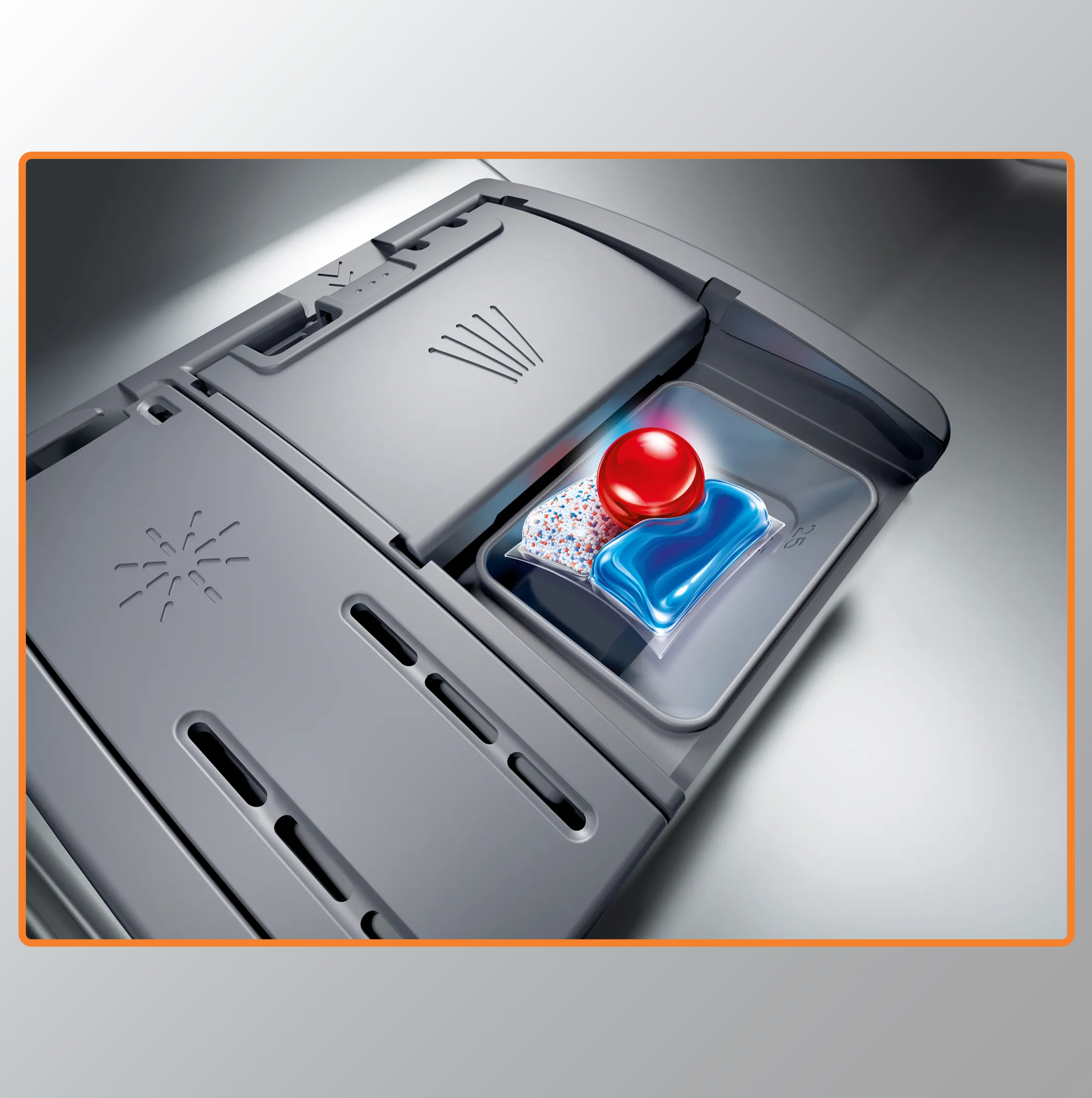 Bosch தொடர் 6 Bosch ஃப்ரீஸ்டாண்டிங் டிஷ்வாஷர் 60 செ.மீ பிரஷ் செய்யப்பட்ட எஃகு கைரேகை எதிர்ப்பு SMS6HMI00I/ SMS6HVI00I/ SMS6HVI01I