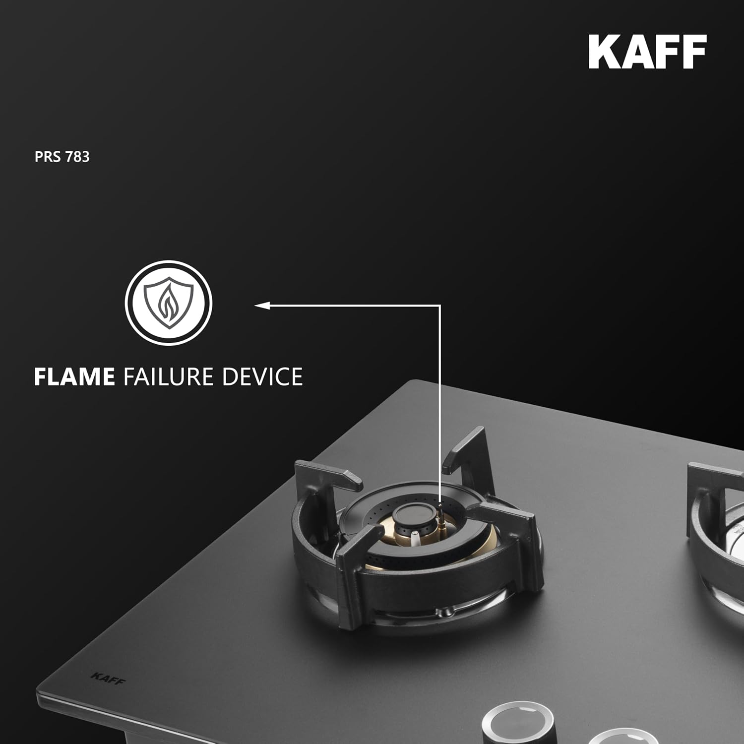 KAFF PRESTON PRS 783 Built-in Electric Hob 3 Burners Glass 78cm