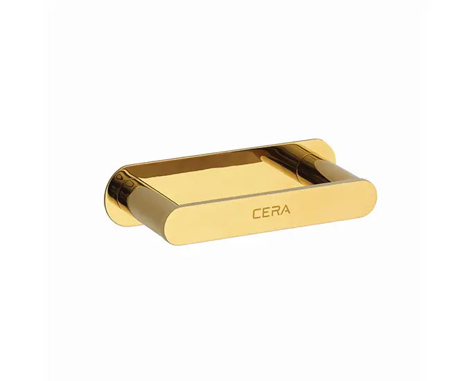 Cera F5011109FG Lustre Curve French Gold Finish Brass Paper Holder