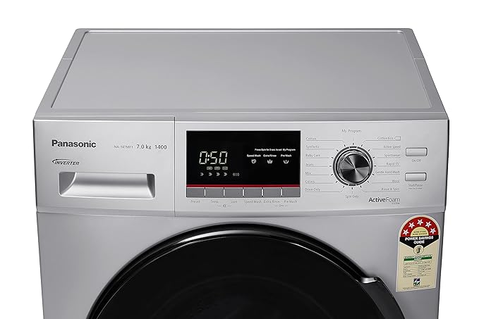 Panasonic 7kg 5 Star Inverter Front Load Washer: Fully Automatic & Energy Efficient