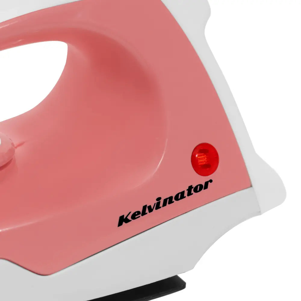 Kelvinator Superio Dry Irons KDIP10911 Pink and White