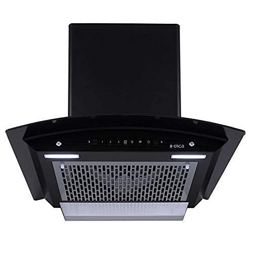 Elica 60 cm 1200 m3/hr Filterless Auto Clean Chimney (WDFL HAC TOUCH 606 MS)