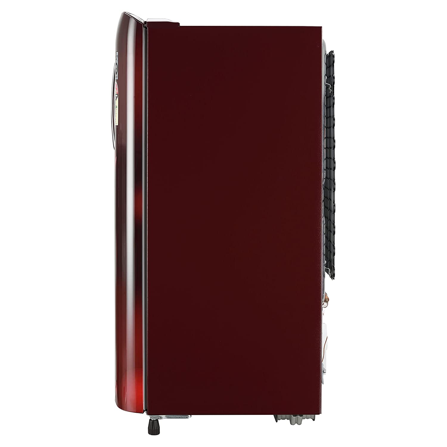 LG 185 L 3 Star Direct-Cool Single Door Refrigerator (GL-B201ASCD, Scarlet Charm, Moist 'N' Fresh)