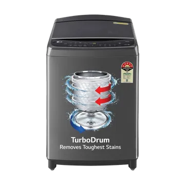 LG 11Kg Top Load Washing Machine THD11SWM AI Direct Drive Middle Black