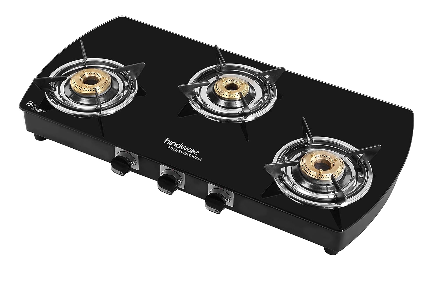 Hindware Bruno 3B AI Glass Cooktop