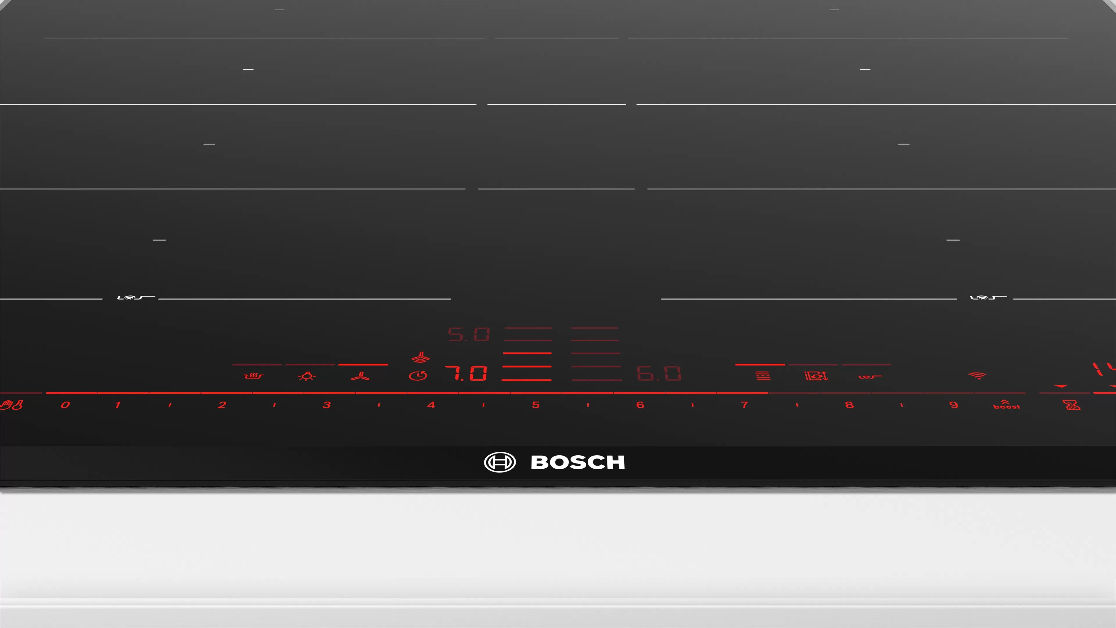 Bosch PXY675DW4E Series 8 Induction hob 60 cm Black