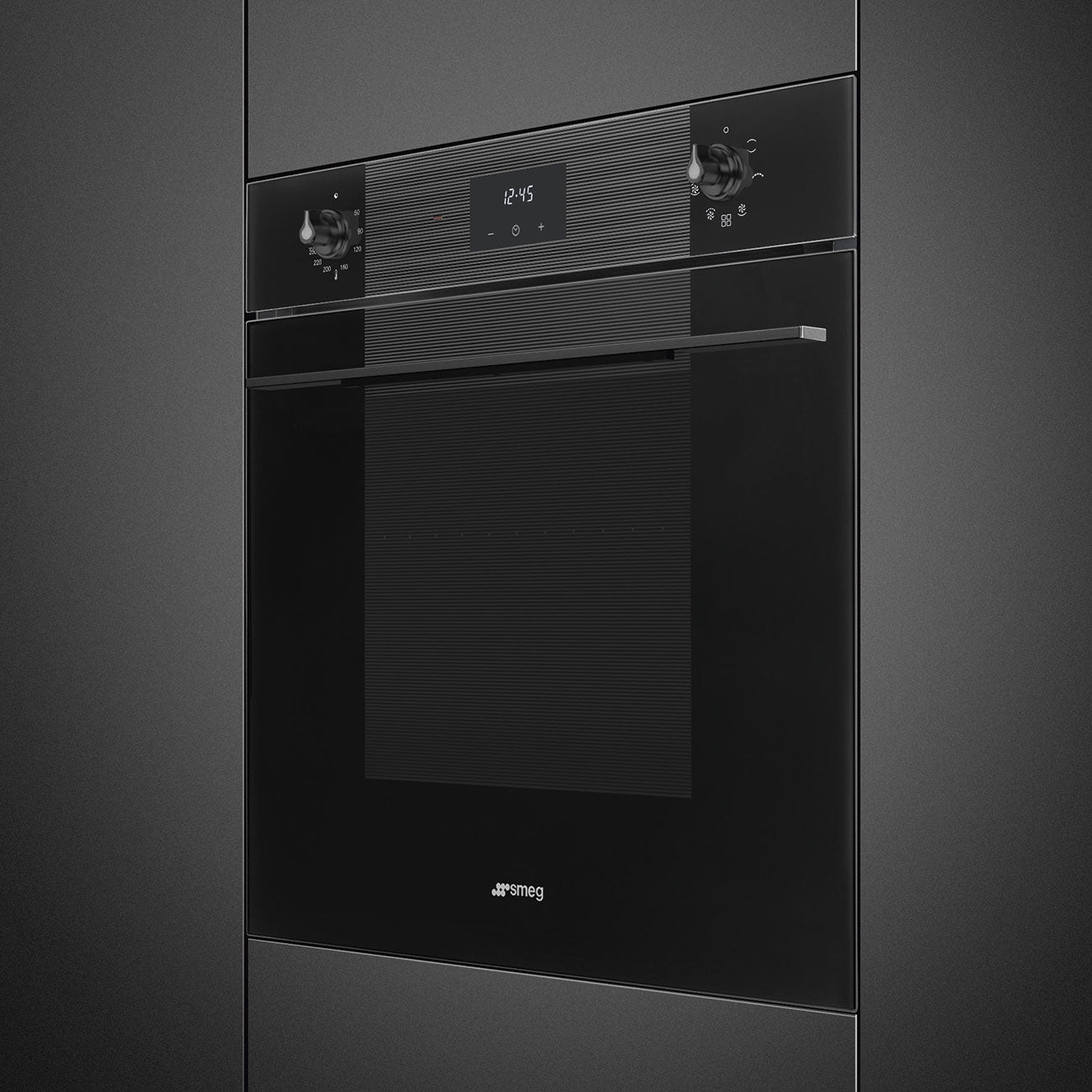 Smeg SF6100VB3 60cm Built-In Single Oven, Black - Sleek and Stylish Cooking Perfection