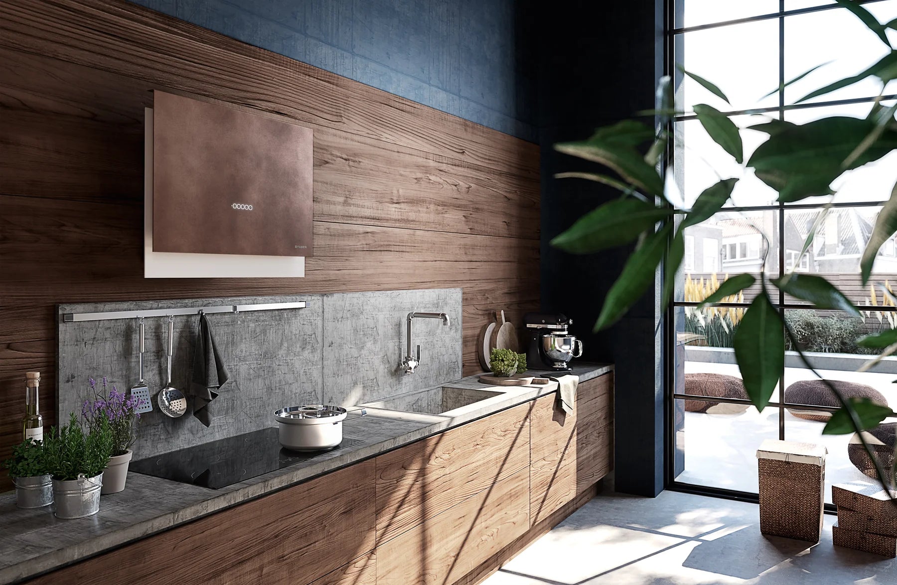 Faber Wall Hood TALIKA OC A80 Kitchen Chimney with Sleek Design - Product Title