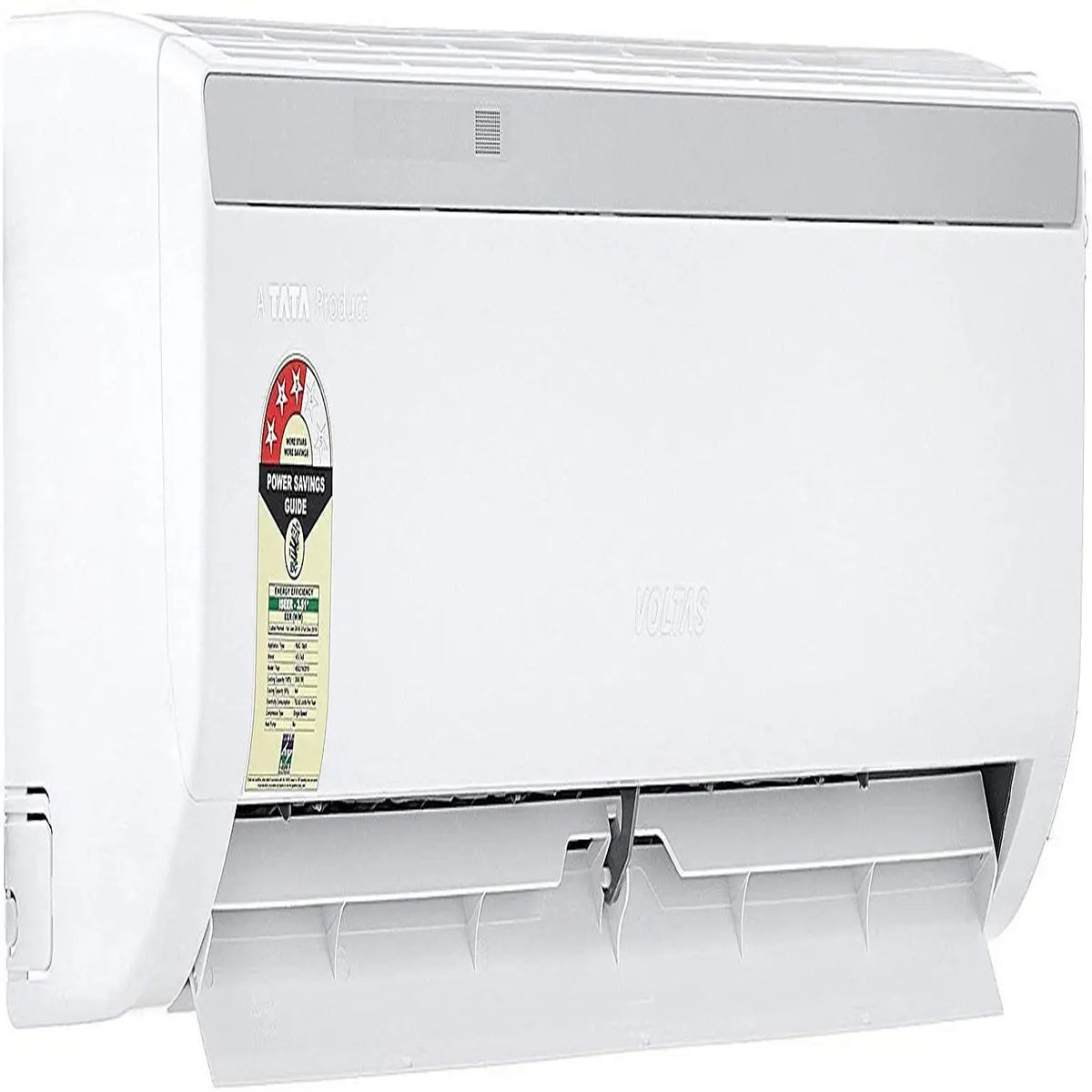 Voltas 1 Ton 3 Star Split AC (Copper, 123EZA, White)