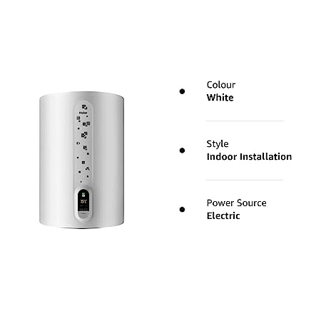 Haier Precis ES 25V ED 25-லிட்டர் செங்குத்து வாட்டர் ஹீட்டர் (வெள்ளை)