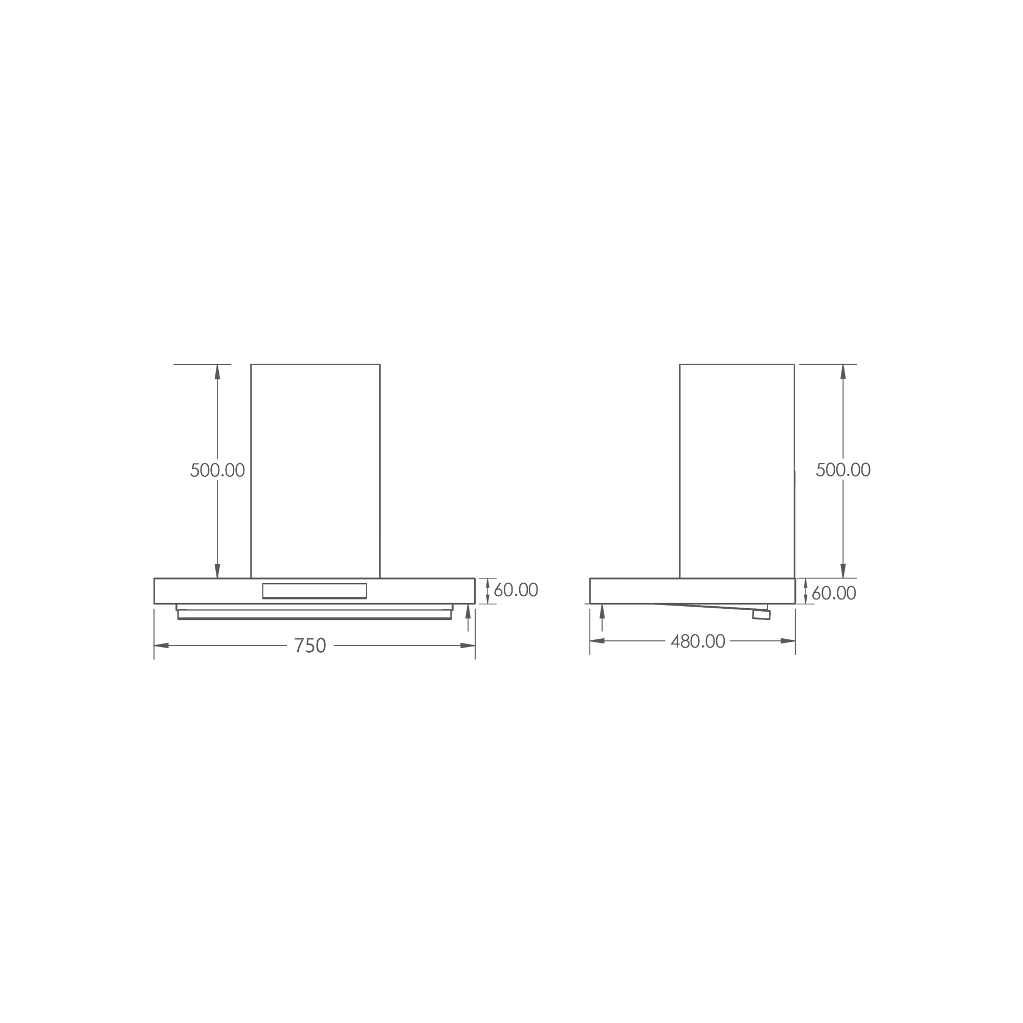 KAFF ASHPRO DHC 75CM: High-Performance Chimney for Optimal Kitchen Ventilation