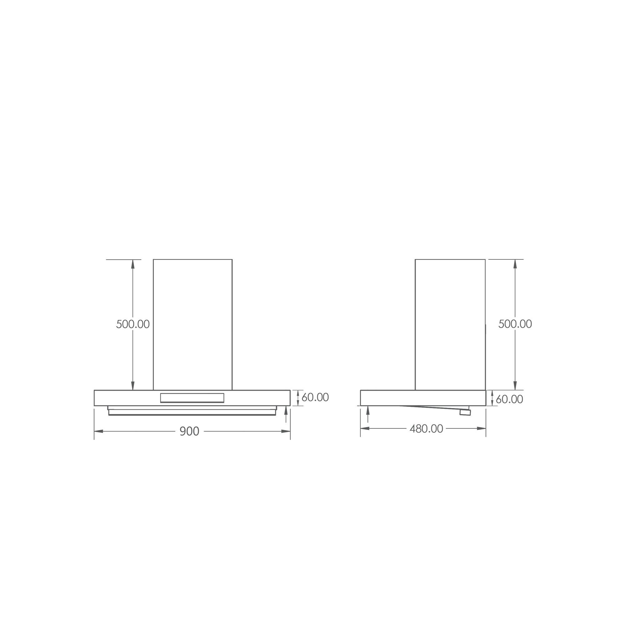 KAFF ASHPRO DHC 75CM: High-Performance Chimney for Optimal Kitchen Ventilation