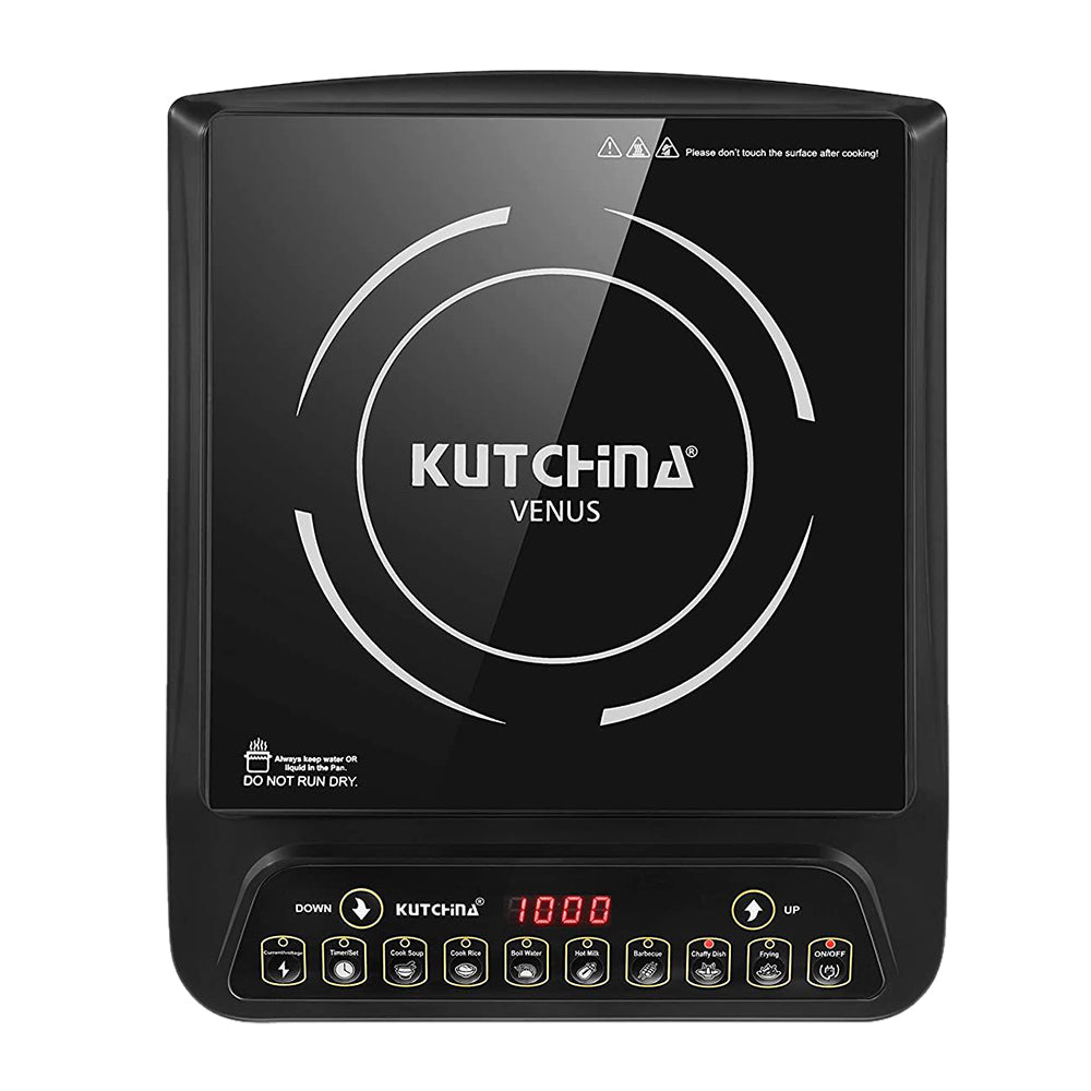 KUTCHINA Venus 1400 Watts Induction Cooktop with 8 Different Temperature Controls