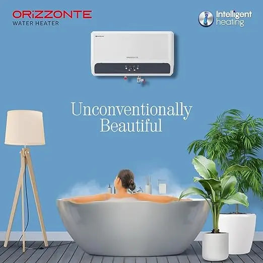 Havells Orizzonte 15 Litre 4 Star vertical Water Heater White