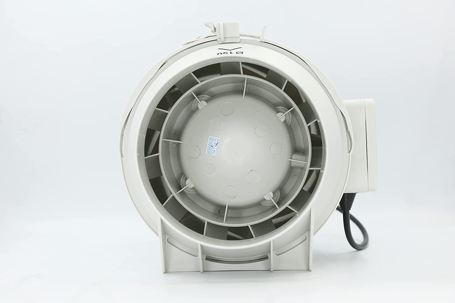 Astberg AF200 (200mm/8) (840CMH/494CFM) Silent Mix Flow/Inline Duct Fan/Duct Exhaust/Inline Exhaust/Circular Inline Fan