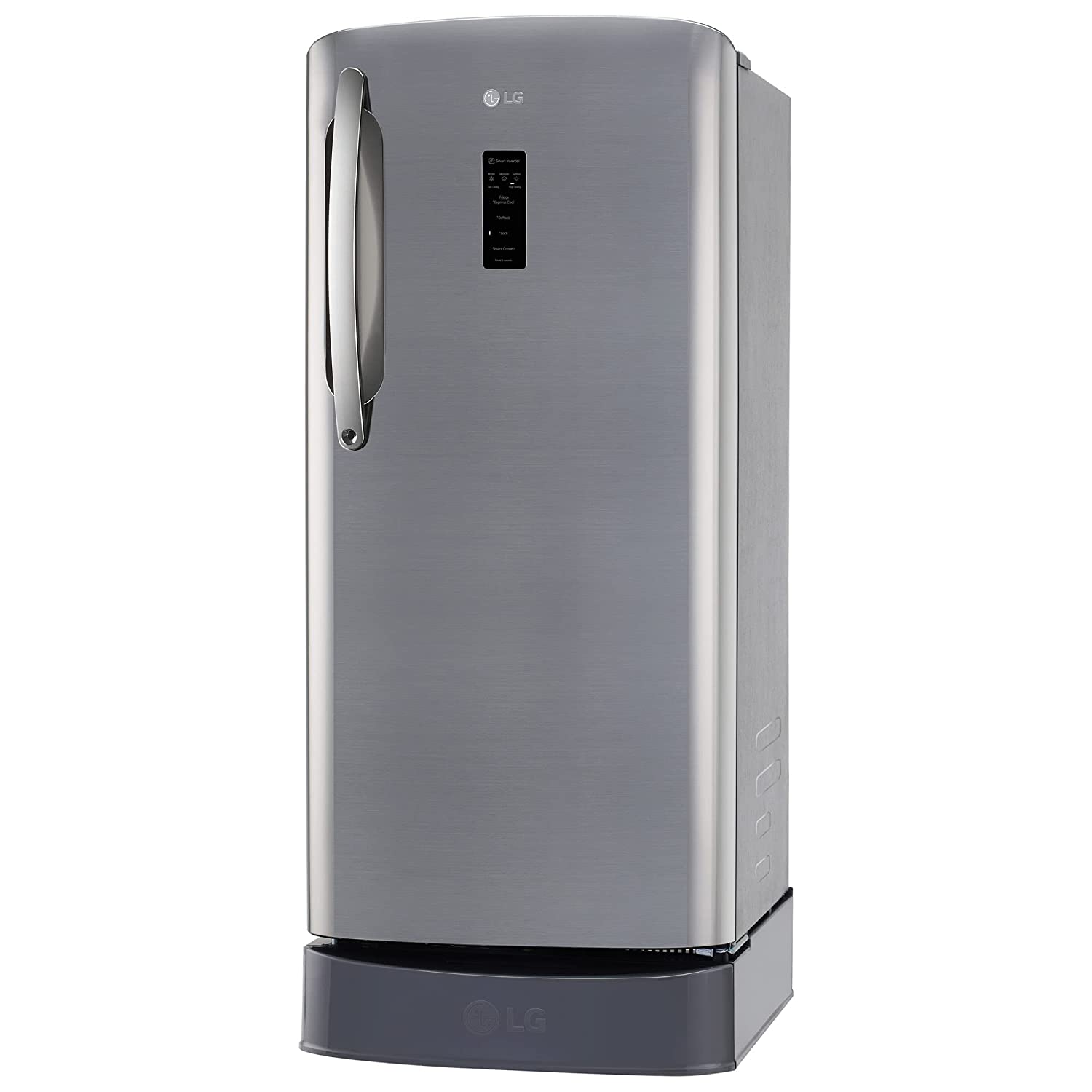 LG 204 L 4 Star Refrigerator GL-D211CPZY ‎Shiny Steel