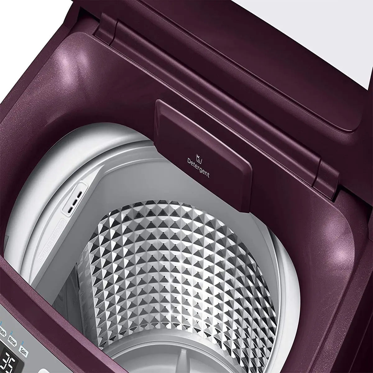 Samsung 6.5 kg Fully-Automatic Top Loading Washing Machine (WA65M4500HP/TL, Sparkling Plum)