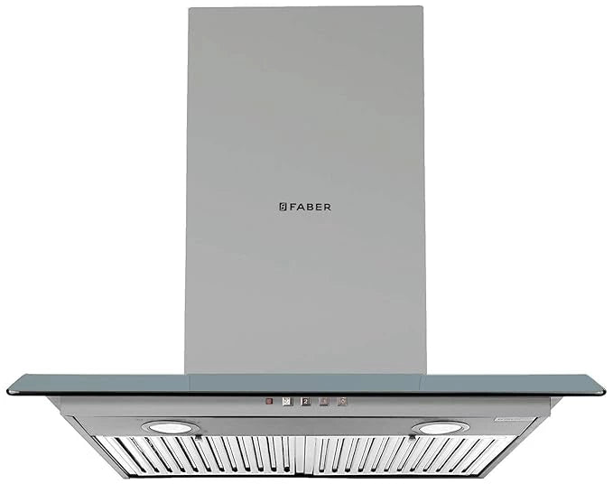 Faber ARCO 3D T2S2 LTW 60 Chimney, 1095 m³/hr, Baffle Filter, Silver