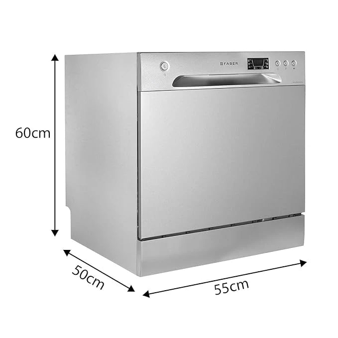 Faber Dishwasher 8 Place Setting FFSD 6PR 8S Ace Inox